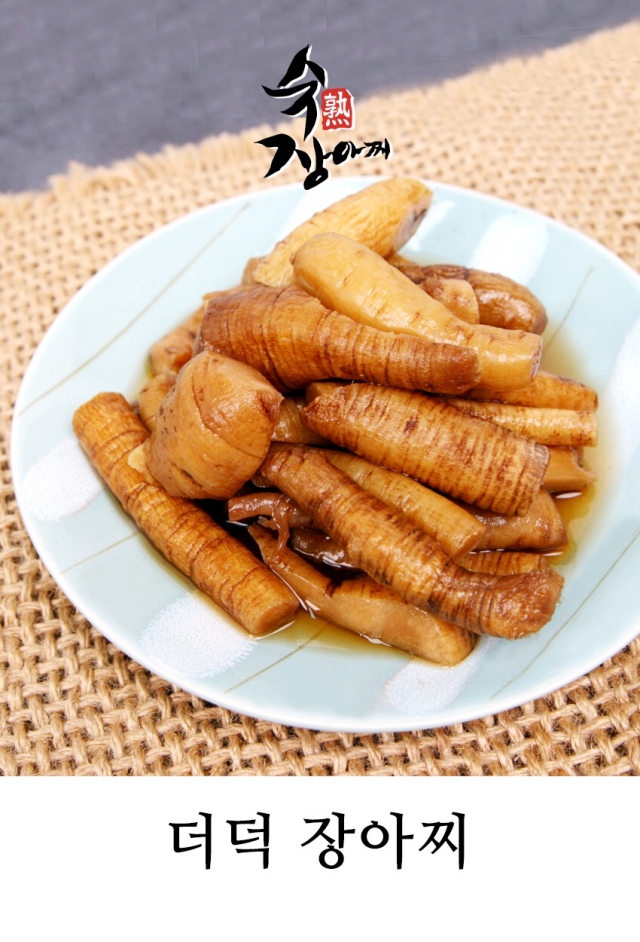 일송영농조합법인,[일송]숙 장아찌 더덕 장아찌 350g